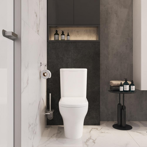 Унитаз компакт Vitra Zentrum 9824B003-7219 цвет Белый с бачком и сиденьем Микролифт