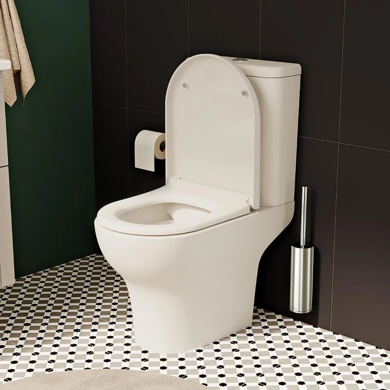 Унитаз компакт Vitra Zentrum 9824B003-7219 цвет Белый с бачком и сиденьем Микролифт