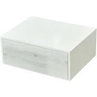 Тумба Aquaton Сакура 60 1A220403SKW80 подвесная Ольха наварра Белый глянец МДФ / ЛДСП