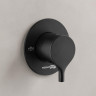 Переключатель потоков WasserKRAFT Рейн (Rhein) 99DVR2MB цвет Черный матовый