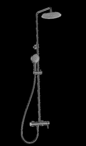 Душевая система AQUAme AQM8011GM цвет Оружейный металл
