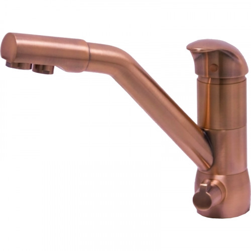 Смеситель для кухни Seaman Barcelone SSL-5361-AU Красное золото