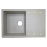 Кухонная мойка Azario Izmir 74 CS00097682 цвет Песочный