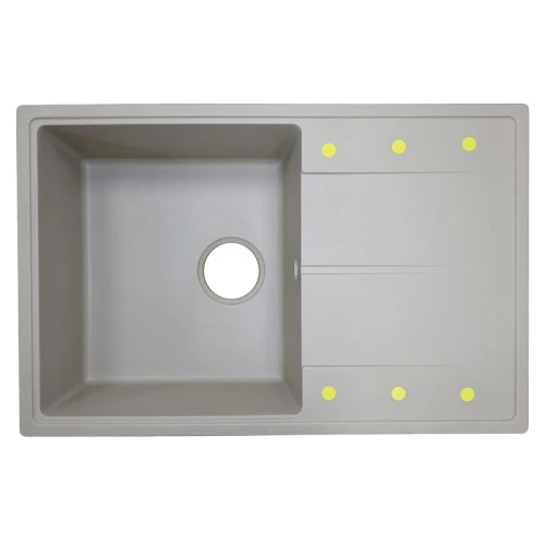 Кухонная мойка Azario Izmir 74 CS00097682 цвет Песочный