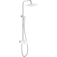 Душевая система Haiba HB24505-8 Белый Хром латунь на стену