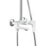 Душевая система Haiba HB24505-8 Белый Хром латунь на стену