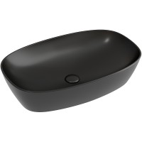 Раковина-чаша Ceramicanova Element 60 CN6049MB Черная матовая фарфор накладная