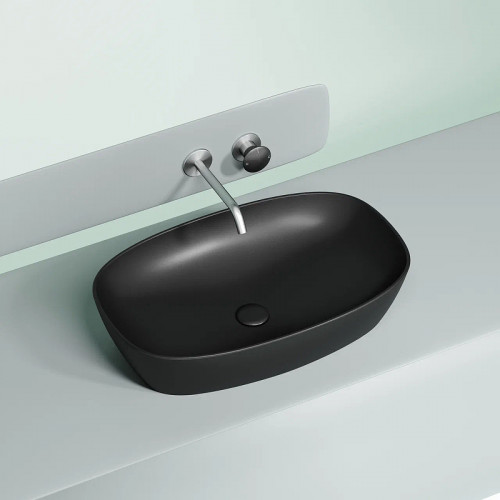 Раковина-чаша Ceramicanova Element 60 CN6049MB Черная матовая фарфор накладная