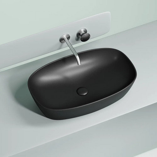 Раковина-чаша Ceramicanova Element 60 CN6049MB Черная матовая фарфор накладная