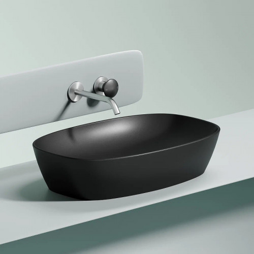 Раковина-чаша Ceramicanova Element 60 CN6049MB Черная матовая фарфор накладная