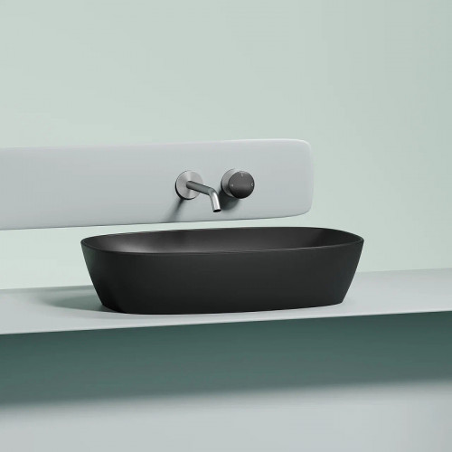 Раковина-чаша Ceramicanova Element 60 CN6049MB Черная матовая фарфор накладная