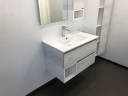 Тумба с раковиной Comforty Турин 75 00004147332 подвесная Дуб белый