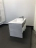 Тумба с раковиной Comforty Турин 75 00004147332 подвесная Дуб белый
