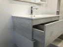 Тумба с раковиной Comforty Турин 75 00004147332 подвесная Дуб белый
