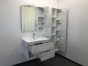 Тумба с раковиной Comforty Турин 75 00004147332 подвесная Дуб белый