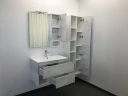 Тумба с раковиной Comforty Турин 75 00004147332 подвесная Дуб белый