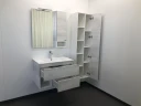 Тумба с раковиной Comforty Турин 75 00004147332 подвесная Дуб белый