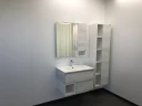 Тумба с раковиной Comforty Турин 75 00004147332 подвесная Дуб белый
