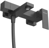 Смеситель для ванны Cezares Slider SLIDER-VD-NOP Черный матовый нержавеющая сталь на стену