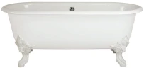 Чугунная ванна Jacob Delafon Cleo 175x80 E2901N-00 цвет Белый