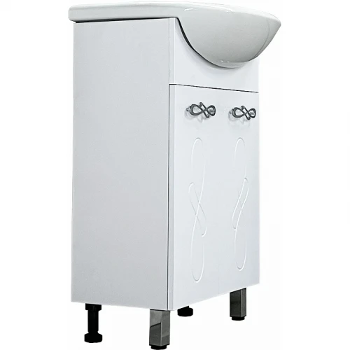 Тумба под раковину Style Line Венеция 55 ЛС-00002336 Белая МДФ / ЛДСП