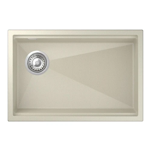 Кухонная мойка Rivelato Lino 65 LN-654-L beige scuro цвет Темно-бежевый
