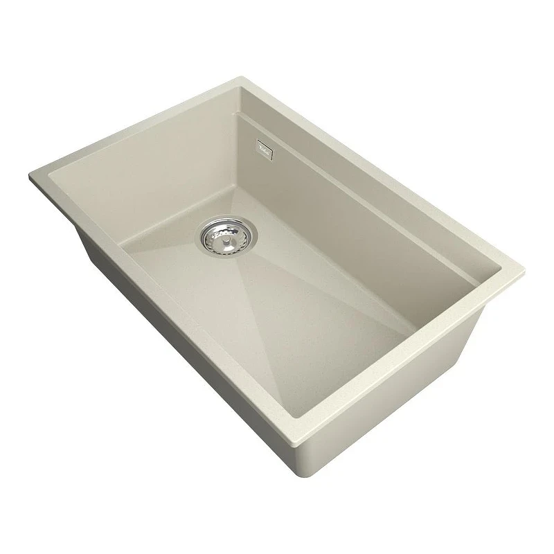 Кухонная мойка Rivelato Lino 65 LN-654-L beige scuro цвет Темно-бежевый