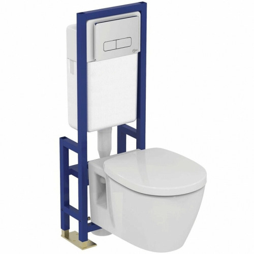 Унитаз Ideal Standard Connect E803501 подвесной без сиденья фарфор подвесной