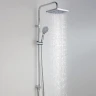 Душевая система WasserKRAFT A017 Хром латунь на стену