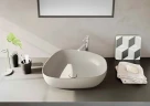 Раковина-чаша Vitra Outline Recycled 57 7991B066-0016 Матовый тауп фарфор накладная
