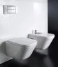 Комплект унитаза с инсталляцией Roca The Gap 893104100 с сиденьем Микролифт и клавишей смыва Хром