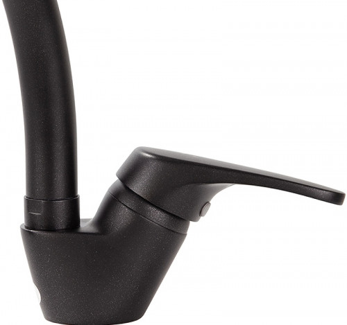 Смеситель для кухни Kaiser County 55244-12 Черный металлик латунь