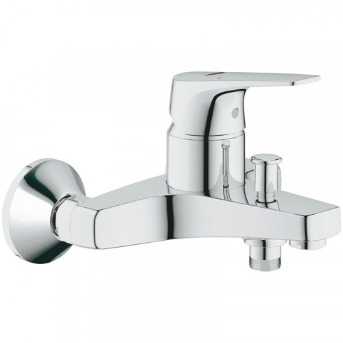 Смеситель для ванны Grohe Bauflow 23756000 Хром латунь на стену