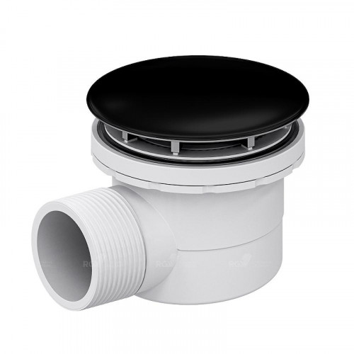 Сифон для душевого поддона RGW Velplex QYD-06 18241106-04 Черный