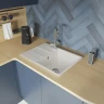 Кухонная мойка Domaci Римини 69 В-650 цвет Белый