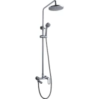 Душевая система Bravat Opal C F6125183CP-A1-RUS Хром латунь на стену