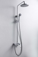 Душевая система Bravat Opal C F6125183CP-A1-RUS Хром латунь на стену