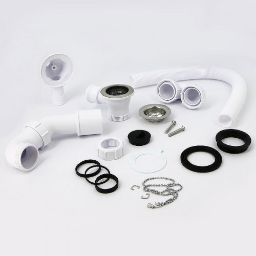 Слив-перелив McAlpine MRB1 цвет Белый