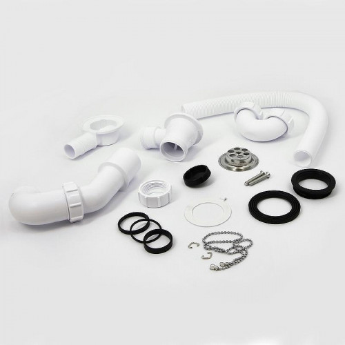 Слив-перелив McAlpine MRB1 цвет Белый