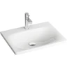 Раковина Ravak Balance 60 XJX01260000 Белая искусственный камень (литьевой мрамор) подвесная