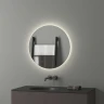 Зеркало Evoform Ledshine d60 BY 2543 с подсветкой 15 W - без выключателя - нейтральный белый свет стекло