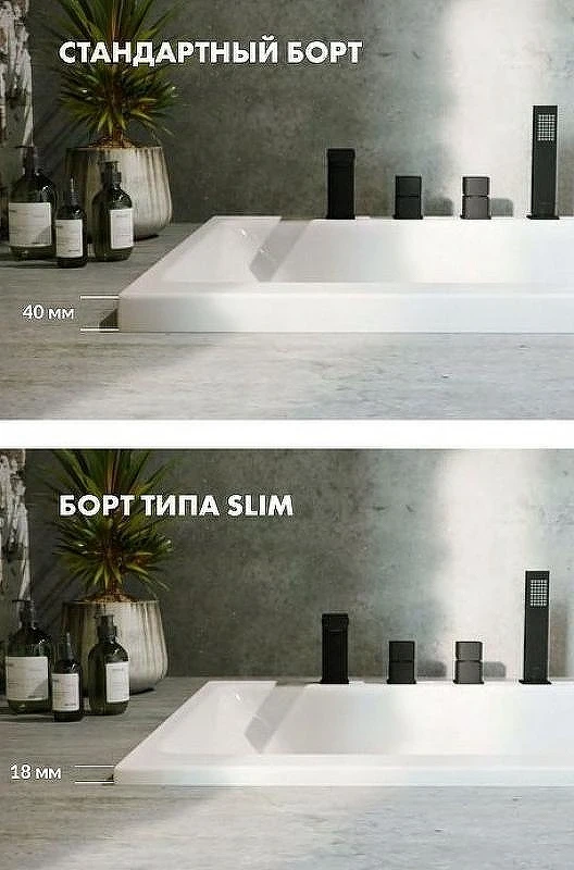 Акриловая ванна Whitecross Wave Slim 170x70 0111.170070.100.SMARTNANO.CR с гидромассажем