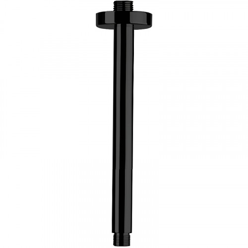 Кронштейн для верхнего душа Remer 347N30NO Черный матовый латунь на потолок