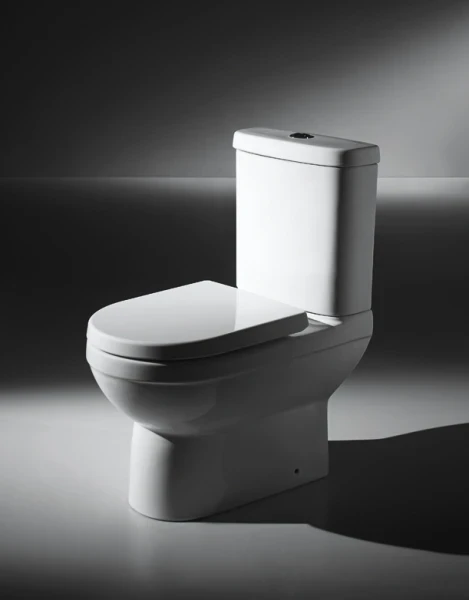 Унитаз компакт Bravat CX01019UW-P-RUS без бачка, с сиденьем Микролифт фаянс напольный