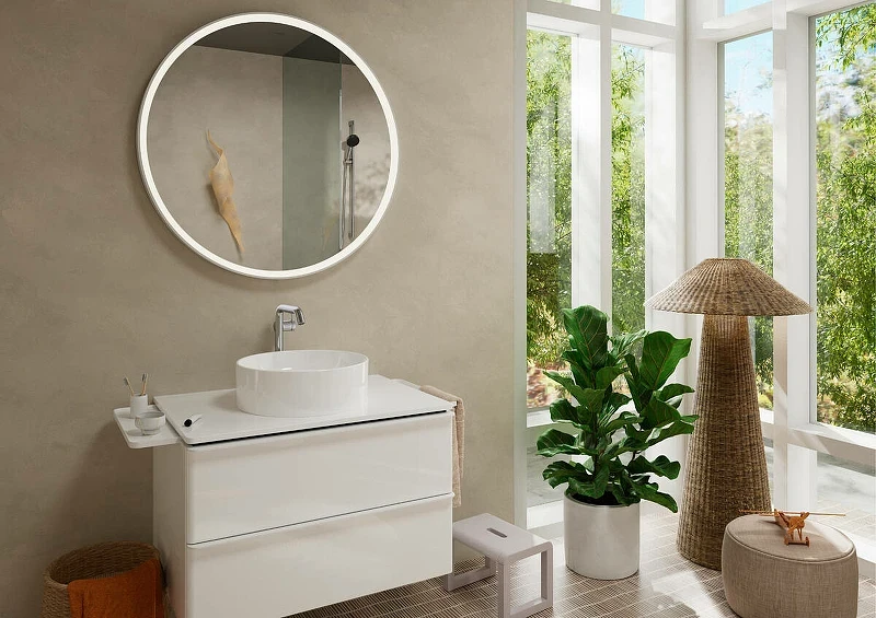 Смеситель для раковины Hansgrohe Tecturis S 73370000 Хром латунь