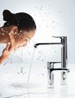 Смеситель для раковины Hansgrohe Metris 31082000 Хром латунь