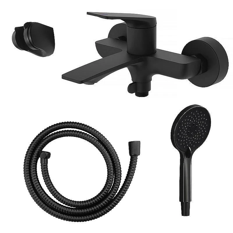 Смеситель для ванны Azario Lursy AZ-K3049B цвет Черный матовый