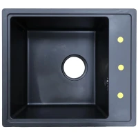 Кухонная мойка Azario Milas 48 CS00097668 цвет Черный