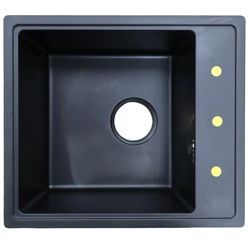 Кухонная мойка Azario Milas 48 CS00097668 цвет Черный