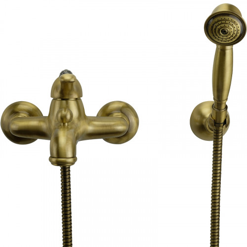 Смеситель для ванны Migliore Lem Swarovski 18874 Бронза латунь на стену